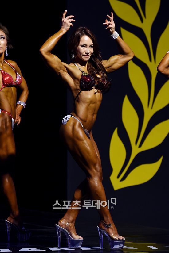 [포토] 김주미, 감탄 자아내는 근육질 몸매
