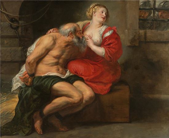 루벤스 '시몬과 페로'(네덜란드 암스테르담 국립미술관)