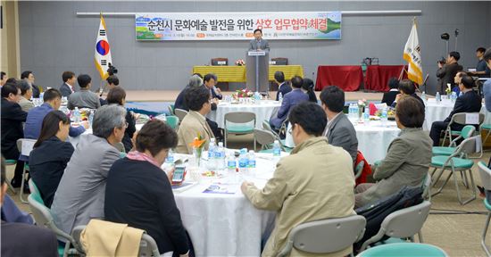 아시아생태문화수도를 꿈꾼다…순천시, 예총 공동 심포지엄 개최