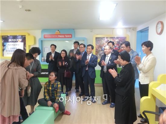 광주동부교육지원청 "'장애인의 날' 특수학교 방문"