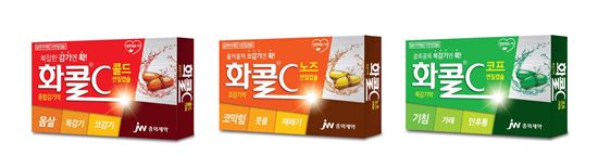 JW중외제약, 화콜C 3종세트 
