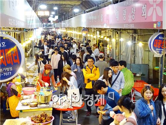 [포토]광주대인예술시장, 새로운 명소로 자리매김