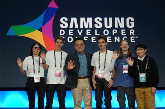 [사진]고동진 사장, 삼성개발자컨퍼런스 참가