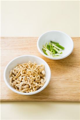 「오늘의 레시피」무말랭이 오징어무침