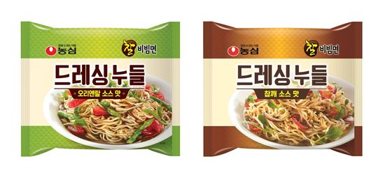 농심, 유럽풍 퓨전 비빔면 ‘드레싱누들’ 출시