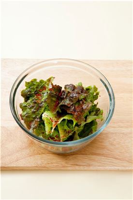 「오늘의 레시피」상추겉절이