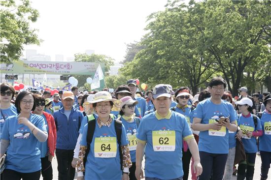 여성마라톤대회. 사진은 기사와 관련이 없음. 아시아경제DB.