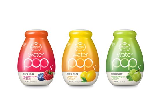 CJ제일제당, 신개념 과일발효액 '쁘띠첼 워터팝' 출시