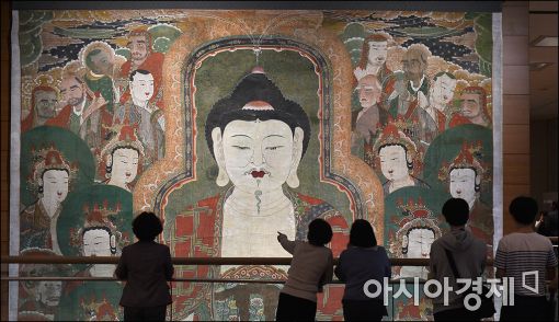 [포토]국립중앙박물관, '상주 북장사 괘불' 테마전