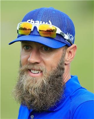 [골프포토] 델라에트 "턱수염 어때요?"