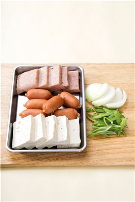 「오늘의 레시피」국물 빡빡한 부대찌개