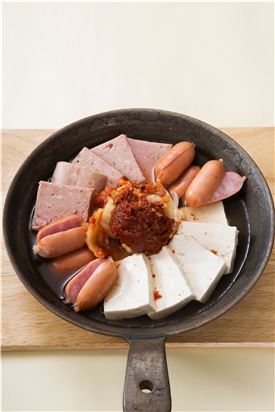 「오늘의 레시피」국물 빡빡한 부대찌개