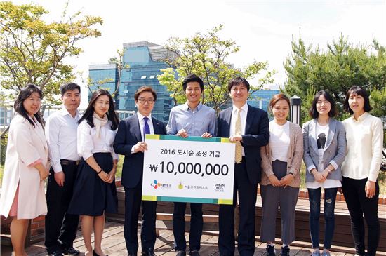 CJ대한통운, 도시양봉 사업수익금 전액 NGO에 기부 