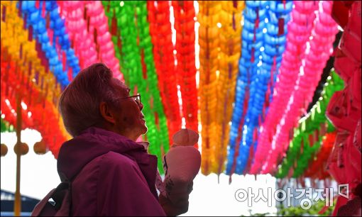 [포토]기도 올리는 불자