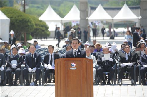 ‘오월영령의 넋·아픔’ 달랜 제36주년 5·18민중항쟁 추모제 거행