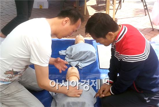 호남대 응급구조학과, 청소년어울림마당 안전부스 운영