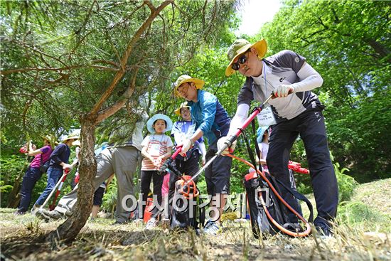 네파, 치악산국립공원에서 소나무 식수 행사