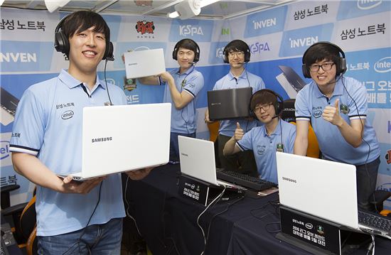 삼성 노트북, 2년 연속 e스포츠 게임 대회용 노트북 선정