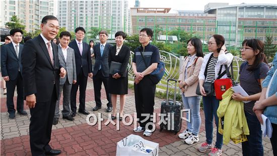 장만채 전남도교육감, 안전한 수학여행을 위한 현장 점검 실시 