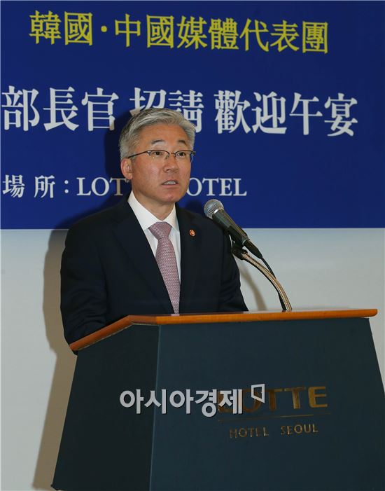 김종덕 장관·류치바오 부장, 문화협력 의지 재확인