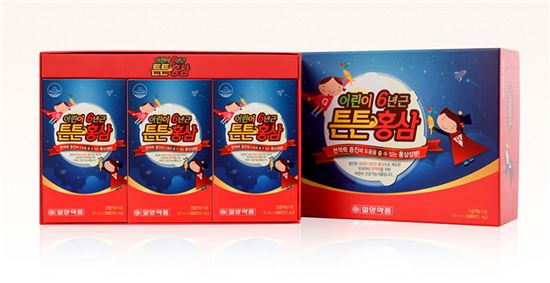일양약품, '어린이 튼튼 홍삼' 출시 