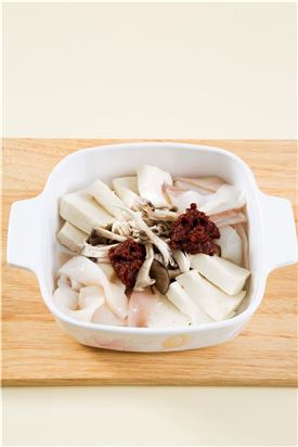 「오늘의 레시피」오징어 두부전골