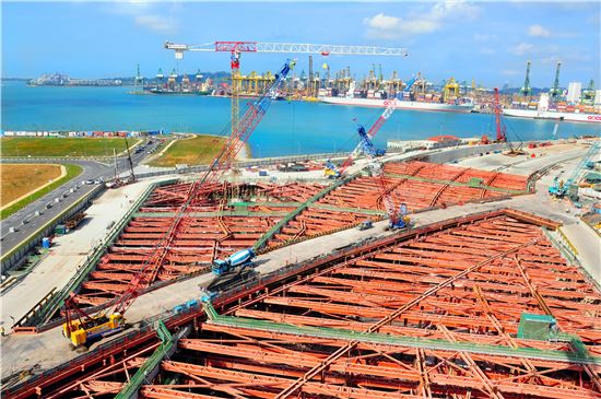 쌍용·현대·삼성물산, 싱가포르 건설대상서 수상