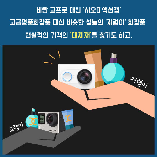 [카드뉴스]'가치있는 가짜' 득템한다, 페이크슈머