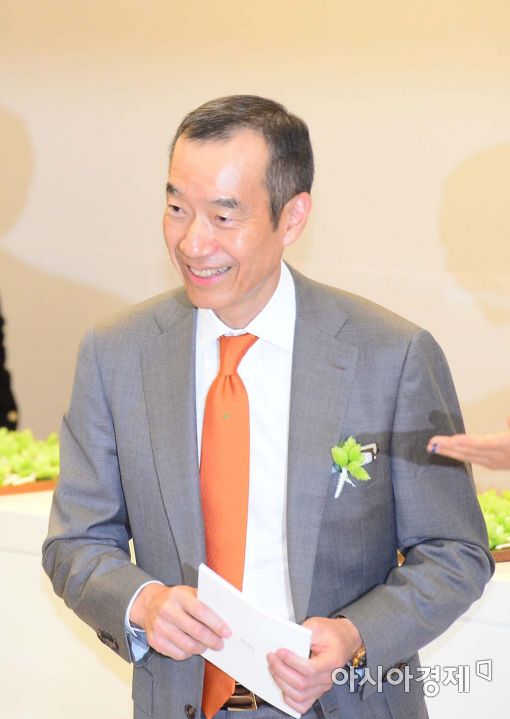 [포토]호암시상식 참석한 최치훈 삼성물산 사장 