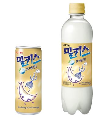 롯데칠성, 우유와 탄산의 조화 ‘밀키스 요거트맛’ 출시