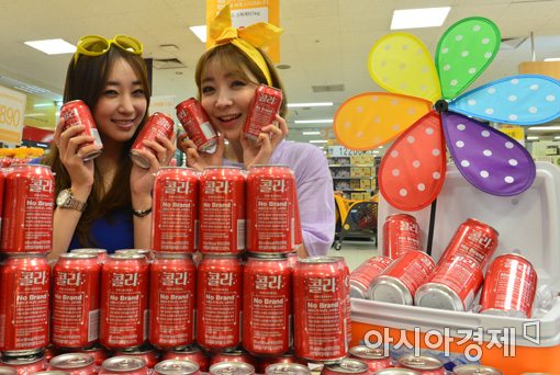 [포토]이마트, 노브랜드 콜라 선보여