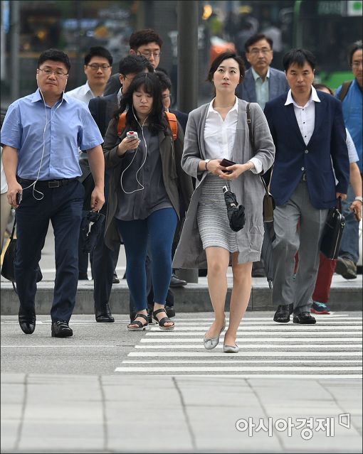 [포토]연휴 끝, 첫 출근길