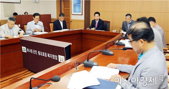 영암군, 민선 6기 후반기 핵심전략 보고회 개최