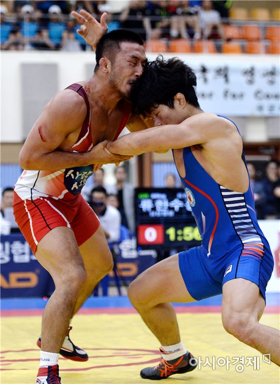 [포토]류한수-정지현, '접전'