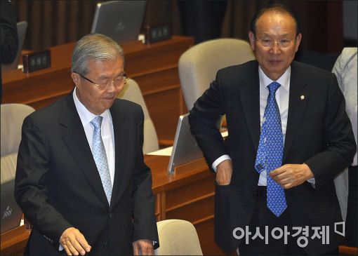 [포토]본회의 출석한 김종인 대표