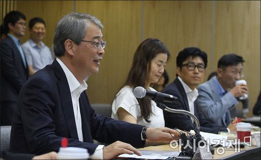 [포토]발언하는 임종룡 위원장