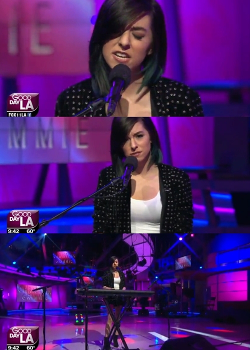 '괴한 총격' 美여가수 크리스티나 그리미 누구? 15세때 이미 유투브 영상으로 인기스타