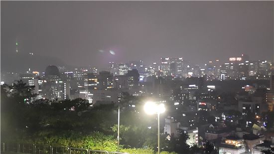 [스토리,서울의 밤①]효종의 눈길로 도성을 내려다보다, 낙산공원