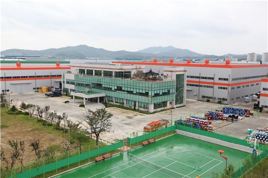 장암칼스 아산공장