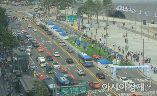 [포토]오늘은 DDP 보행전용거리 