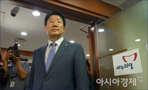 [포토]"혁신위원장 면담하려 왔습니다"