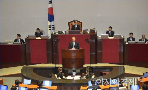 [포토]김종인 대표, 교섭단체대표연설