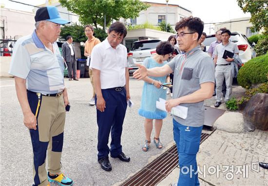 [포토]광주 남구, 제160차 찾아가는 구청장실 운영