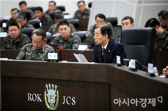 2014년도 전군지휘관회의 당시 사진