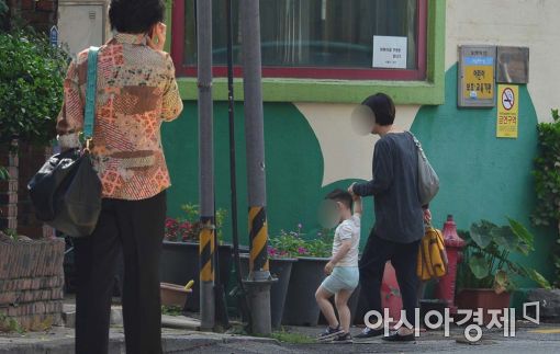 [포토]등원하는 아이들 