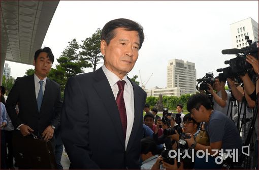 [포토]검찰 출석하는 남상태 전 대우조선 사장
