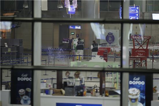 이스탄불 공항 테러, 참혹한 현장