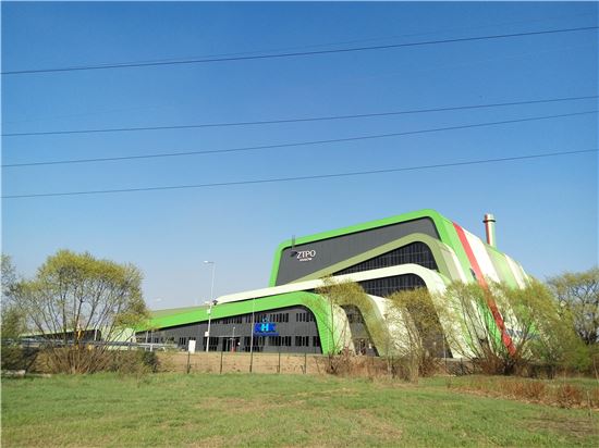 포스코건설이 폴란드 크라쿠프시에서 준공한 생활폐기물 발전소(제공: 포스코건설)