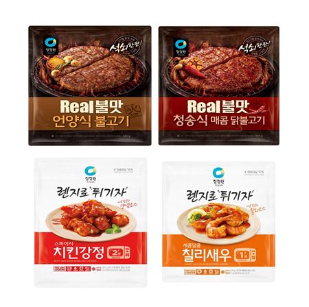 대상 청정원, '리얼불맛·렌지로튀기자' 신제품 출시