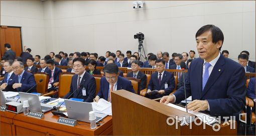 한은 국회 보고 최대 쟁점 '자본확충펀드'…이주열 "발권력 동원 반복 안돼" (종합)